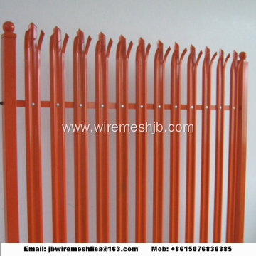 W Shape Powder Coated Palisade Fence  Panels